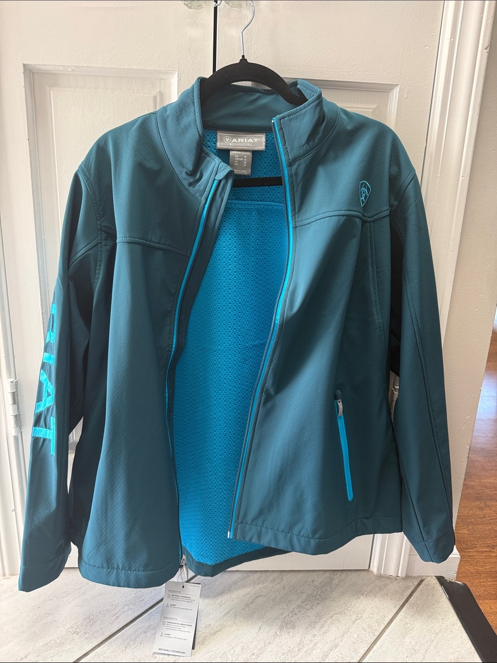 Ariat Teal Softshell Ski Jacket - Women's